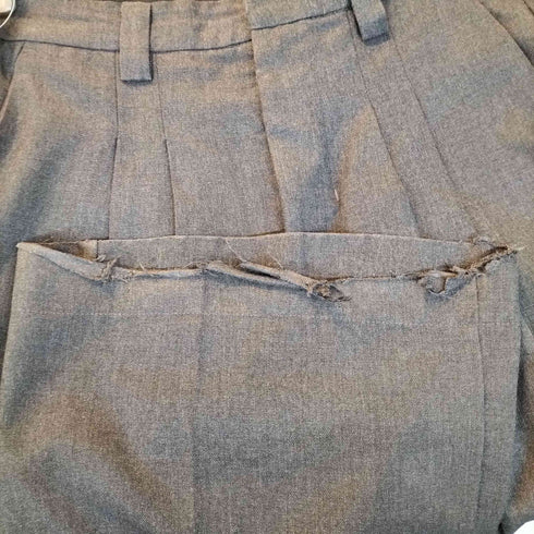 ジェイディッドロンドン JADED LONDON Wide Buggy Slacks ワイド バギー スラックス グレー メンズ UK:30-31