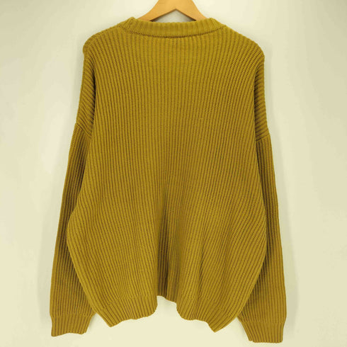 フリークスストア FREAKS STORE 畦編み アクリル クルーネック ニット メンズ JPN:L