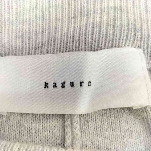 KAGURE かぐれ コットンクロップドスウェットパンツ レディース FREE
