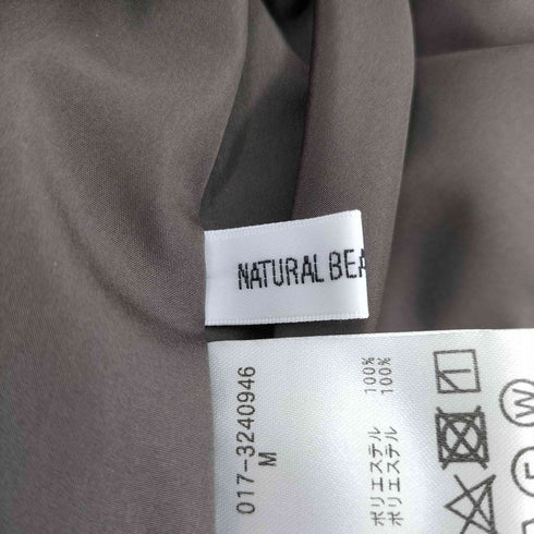 ナチュラルビューティーベーシック NATURAL BEAUTY BASIC プリーツスリーブジャガードワンピース レディース JPN:M