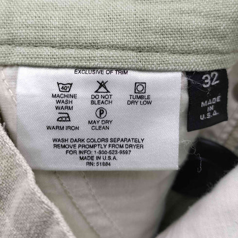 パタゴニア patagonia 90S USA製 旧ロゴ 2タック ワイドチノ トラウザー パンツ メンズ US:32-33