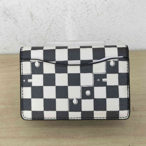 コーチ COACH チェッカー柄 カードケース レディース