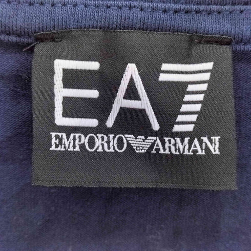 エンポリオアルマーニイーエーセブン EMPORIO ARMANI EA7 イタリア ロゴ ストレッチ Tシャツ メンズ XL