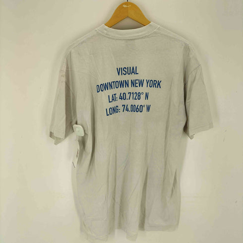 V/SUAL ビジュアル グラフィックプリント 半袖Tシャツ メンズ L