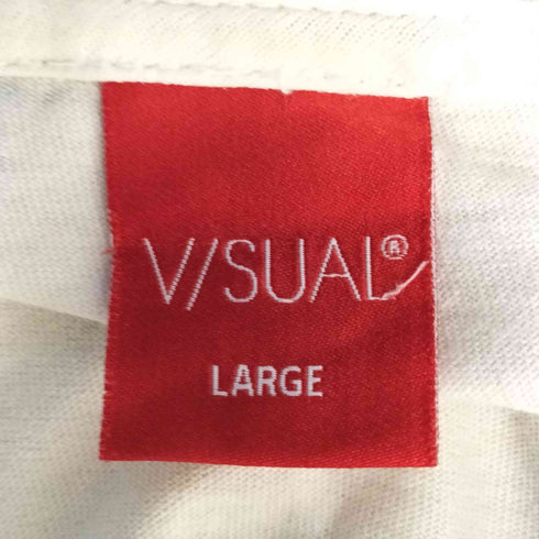 V/SUAL ビジュアル グラフィックプリント 半袖Tシャツ メンズ L