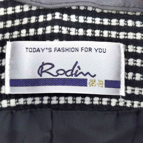Rodin 別珍襟 2way ジャケット elegance レディース FREE