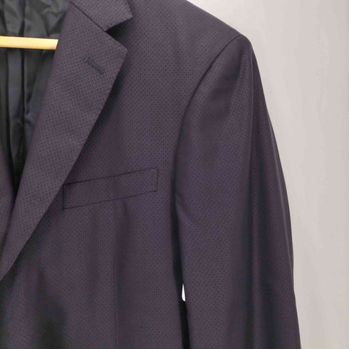 ダーバン DURBAN FRATELLI TALLIA DI DELFINO シルク混 ウール 2Bテーラードジャケット メンズ 94A6