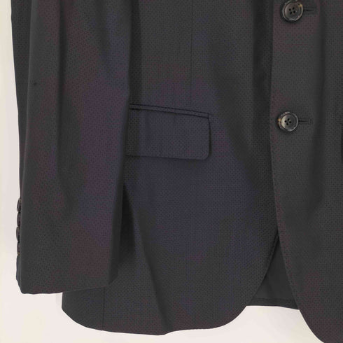 ダーバン DURBAN FRATELLI TALLIA DI DELFINO シルク混 ウール 2Bテーラードジャケット メンズ 94A6