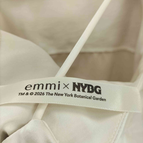 エミ emmi ×NYBG コラボ サテンキャミワンピース/ハンドウォッシャブル レディース JPN:0