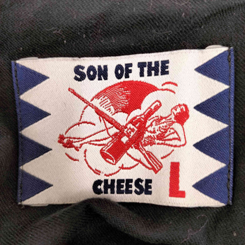 サノバチーズ SON OF THE CHEESE フリンジカットジャガードショートパンツ メンズ