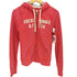 アバクロンビーアンドフィッチ Abercrombie & Fitch フロントプリント ジップアップ パーカー Y2K レディース import:S