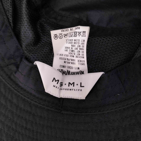 エムエスエムエル MSML NYLON BUCKET HAT ナイロンバケットハット メンズ