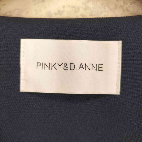 ピンキーアンドダイアン Pinky&Dianne 三重織ツイル Vネックベルスリーブコート レディース 36