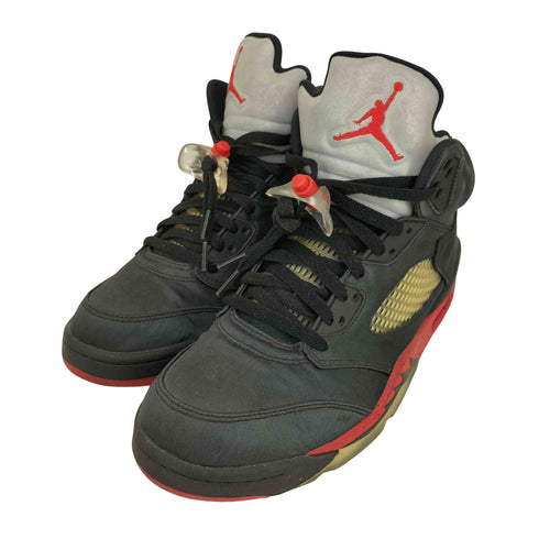 ジョーダンブランド JORDAN BRAND AIR JORDAN 5 RETRO エアジョーダン5 レトロ サテン ブレッド ハイカットスニーカー メンズ JPN:27.5