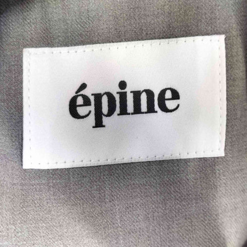 エピヌ epine 変形 ダブルブレスト テーラード ジャケット レディース