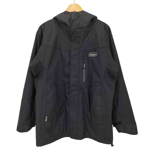 コールマン COLEMAN 裏地キルティング ロゴプリント ウォータープルーフ ジャケット メンズ import:XL