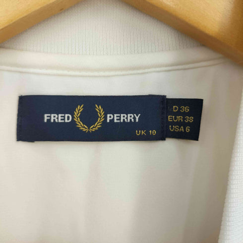 フレッドペリー FRED PERRY Sleeveless Shirt Dress スリーブレス・シャツ・ドレス ノースリーブポロワンピース レディース 160-166