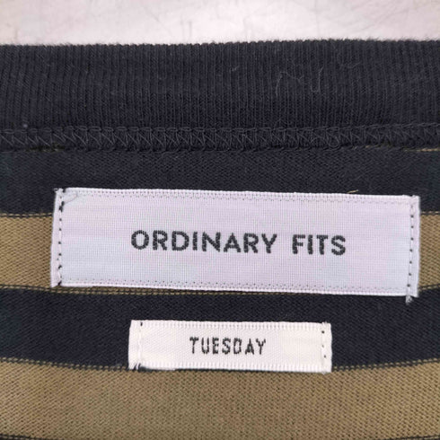 オーディナリーフィッツ Ordinary fits HARE to KE BORDER L/S TEE TUESDAY メンズ JPN:2