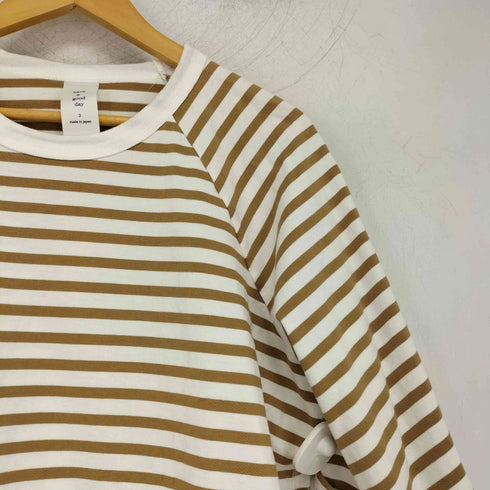 have a good day BORDER LOOSE S/S TEE メンズ JPN:2