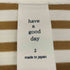 have a good day BORDER LOOSE S/S TEE メンズ JPN:2