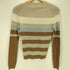ジョンスメドレー JOHN SMEDLEY 英国製 ウール100% ボーダー クルーネックニット レディース import:S