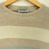 ジョンスメドレー JOHN SMEDLEY 英国製 ウール100% ボーダー クルーネックニット レディース import:S