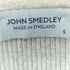 ジョンスメドレー JOHN SMEDLEY 英国製 ウール100% ボーダー クルーネックニット レディース import:S