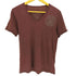 ニーキューイチニーキューゴーオム 291295=HOMME バックプリント VネックTシャツ Y2K メンズ import:M