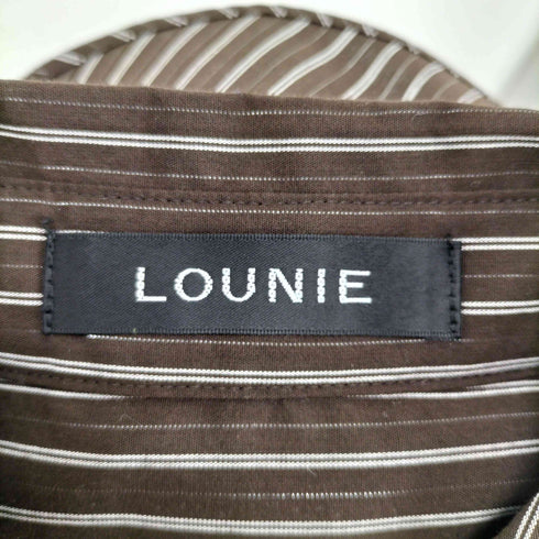 ルーニィ LOUNIE スカーフ付きチュニックシャツ レディース 36