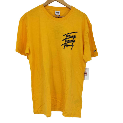トミーヒルフィガー TOMMY HILFIGER tjm tommy repeat script tee メンズ import:L