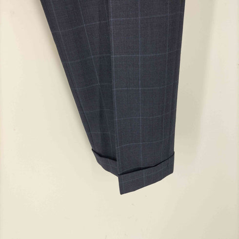 ブルックスブラザーズ BROOKS BROTHERS REGENT / E.THOMAS USA製 2B シングル テーラードジャケット & ノータック 裾ダブル スラックス メンズ 40S/W34