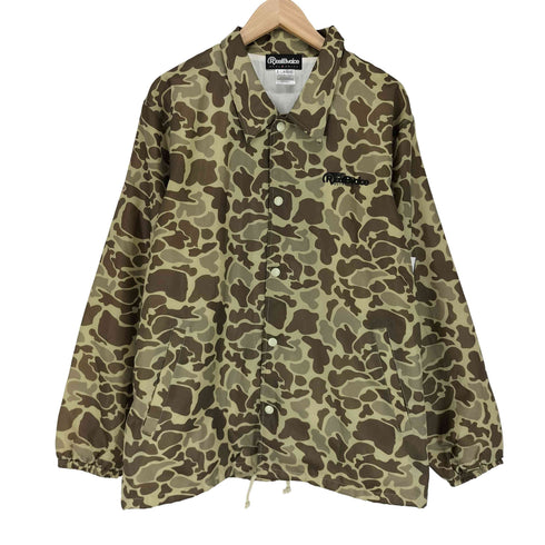 Real Bvoice 迷彩 カモフラ コーチジャケット メンズ JPN:XL
