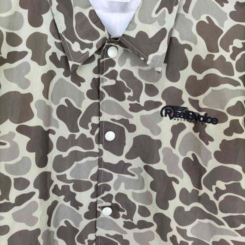 Real Bvoice 迷彩 カモフラ コーチジャケット メンズ JPN:XL