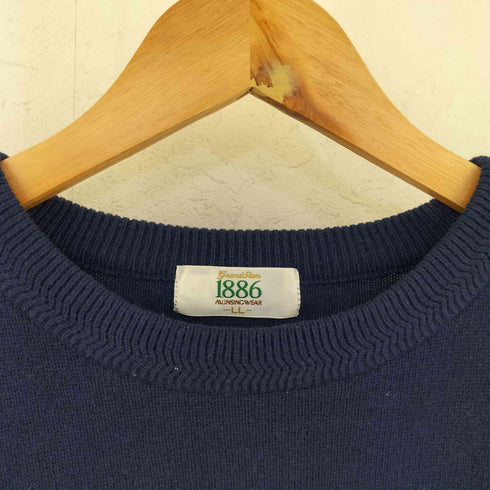 マンシングウェア Munsingwear 80-90s ウール ゴルフ デザイン ニット メンズ LL