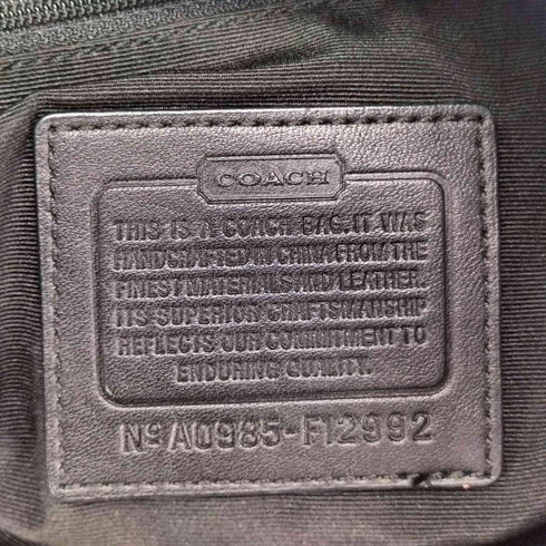 コーチ COACH Y2K シグネチャー ヒッピー キャンバス ショルダーバッグ メンズ
