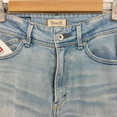 ヤヌーク YANUK Wide Straight Purity デニムパンツ レディース US:24