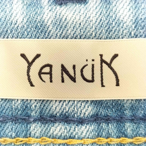 ヤヌーク YANUK Wide Straight Purity デニムパンツ レディース US:24