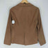 メルローズ MELROSE pig leather ピッグレザー 豚革 開襟 ジャケット レディース 3