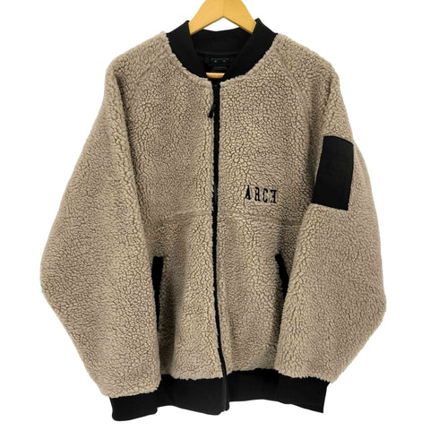 Arch アーチ boa fleece bomber jacket ボア フリース ボンバージャケット メンズ XL