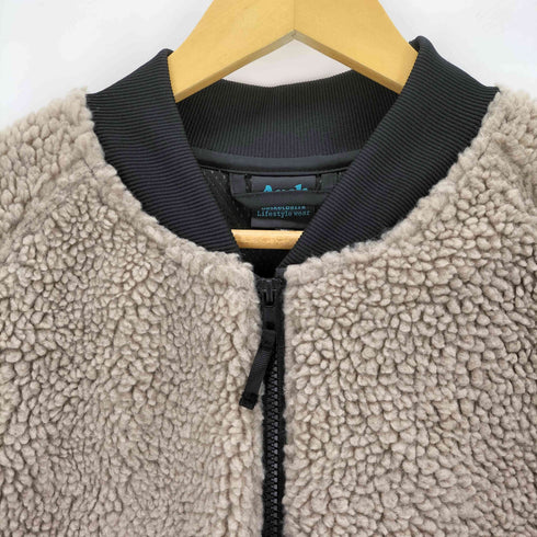 Arch アーチ boa fleece bomber jacket ボア フリース ボンバージャケット メンズ XL