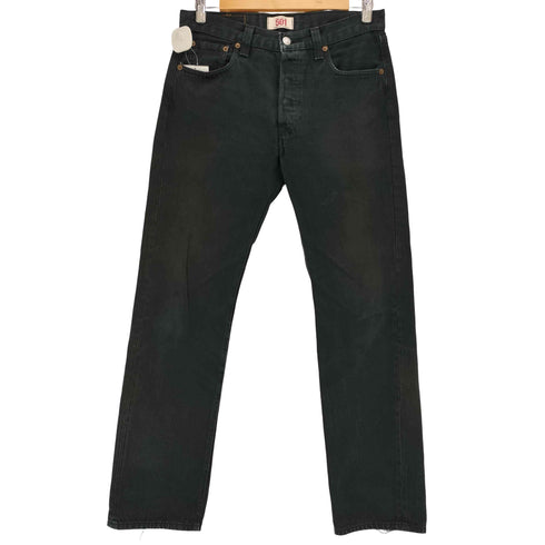 リーバイス Levis 00S 501 パキスタン製 STRAIGHT LEG BUTTON-FLY ユーロリーバイス ボタン裏092 後染め ストレートデニム メンズ 30×30
