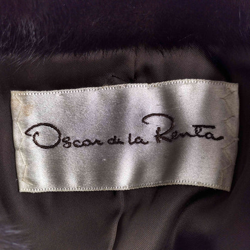 Oscar de la Renta fur jacket ファージャケット レディース