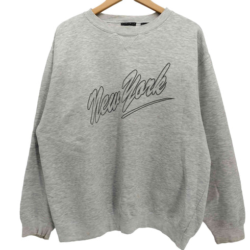 CYRK 90s Vガゼット New york プリント スウェット メンズ import:L