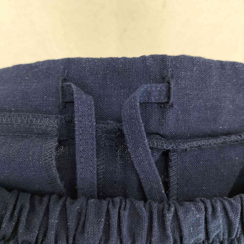 アンティカ antiqua 育てるリネンストレートパンツ レディース JPN:L