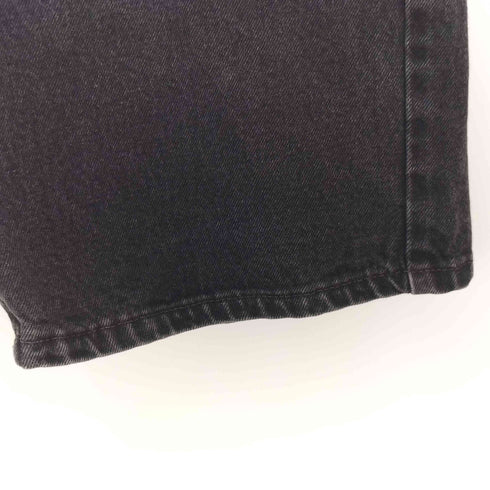 リーバイス Levis 90s USA製 515 オレンジタブ ジップフライ ブラックデニムショーツ メンズ 32