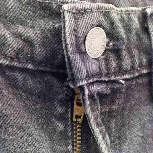 リーバイス Levis 90s USA製 515 オレンジタブ ジップフライ ブラックデニムショーツ メンズ 32