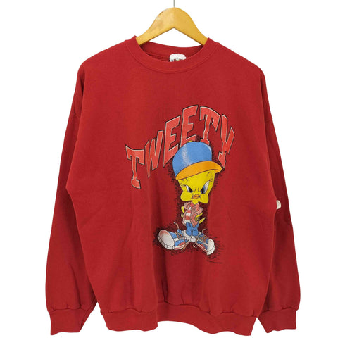 90S USA製 キャラクター プリント スウェット メンズ import:XL
