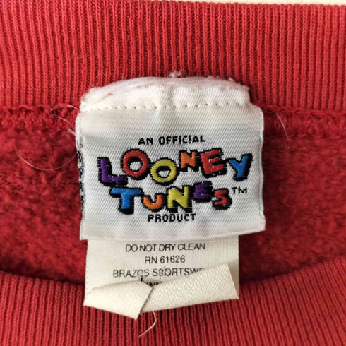 90S USA製 キャラクター プリント スウェット メンズ import:XL