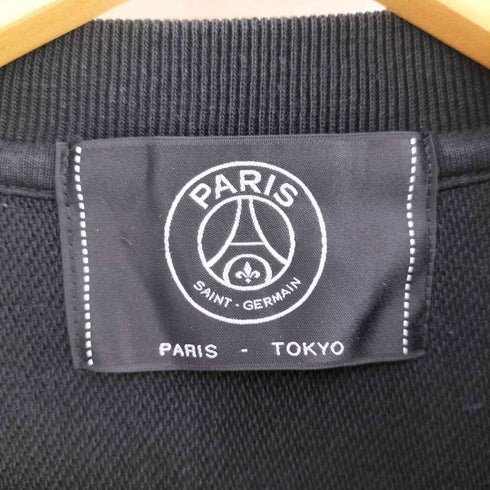 パリサンジェルマン PARIS SAINT GERMAIN フロントプリントロゴ スウェット メンズ JPN:L