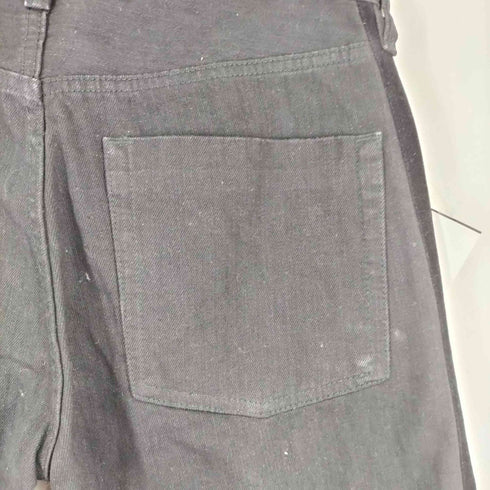 ユニクロ UNIQLO ボタンフライ ワイドデニムパンツ メンズ JPN:S